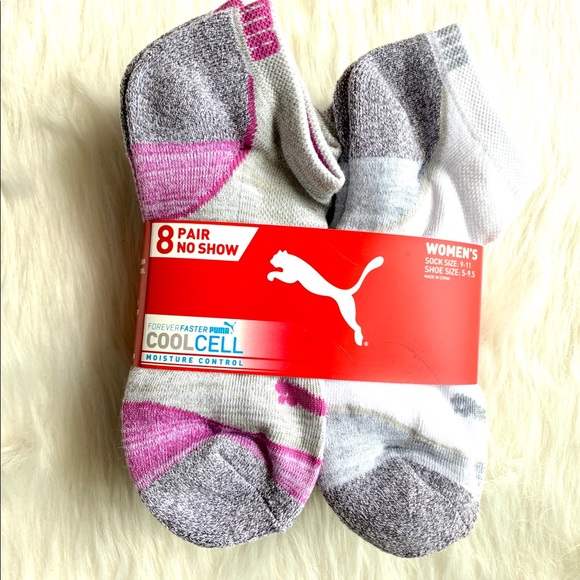 Puma | Accessories | Puma Cool Cell Ankle Socks 8 Pack Womens | Poshmark